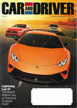 CAR & DRIVER 2018 OCT - '17 F150 RAPTOR, JEEP WRANGLER SAHARA, BMW M2, BULLITT